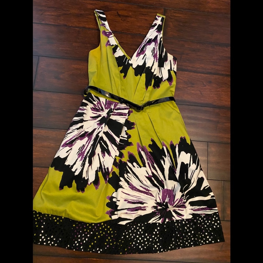 Nine West Colorful Summer Dress, size 4